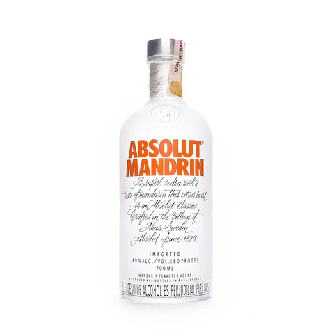 Vodka Absolut Mandarina 700 Ml