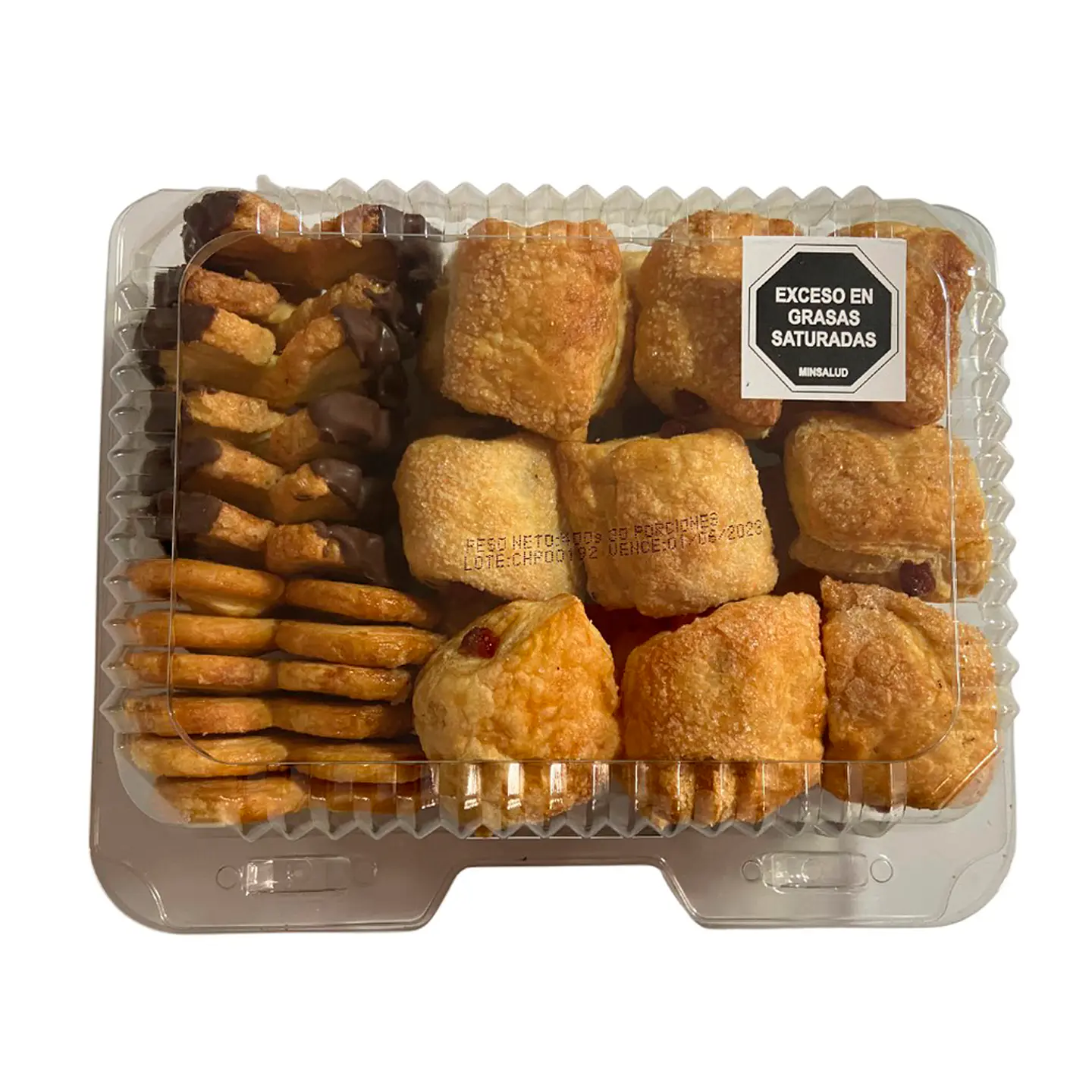 Caja de Minihojaldres Variados 30 Unids 1