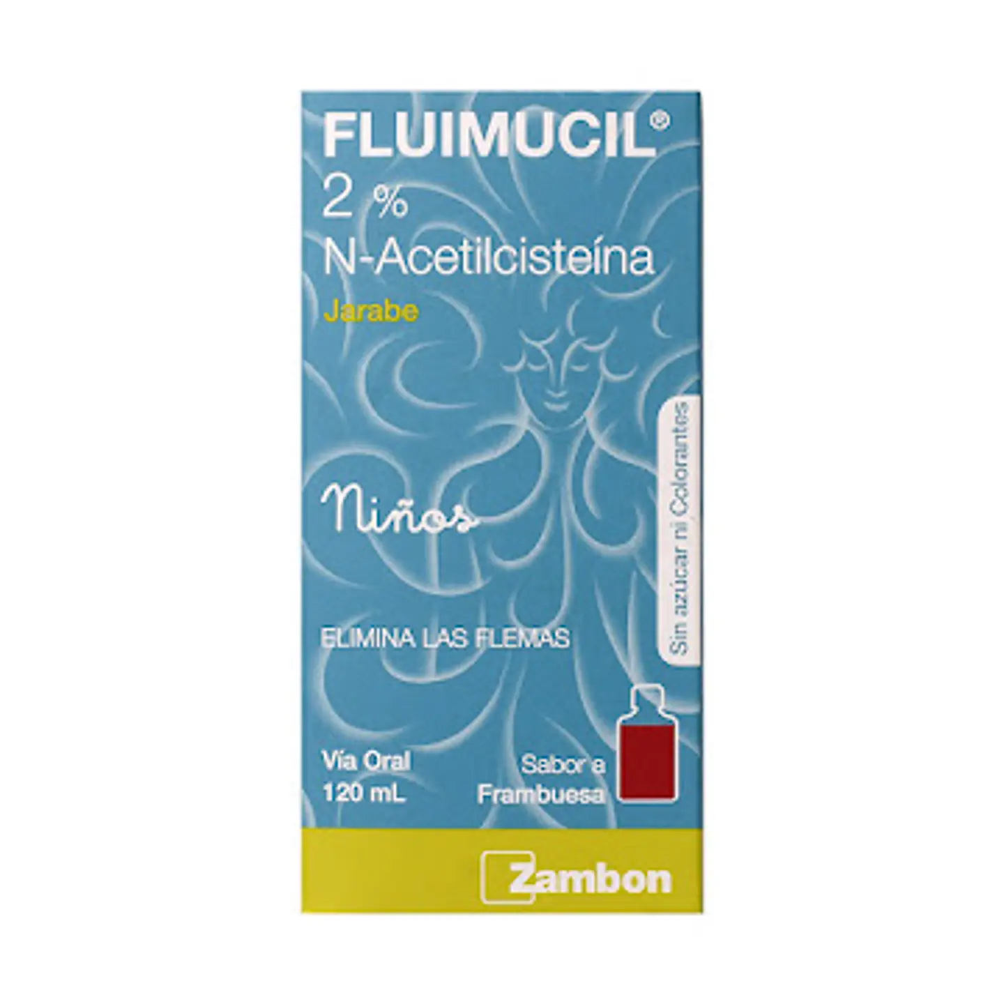 Fluimucil N Acetylcysteine 2% Zambom Syrup Bottle 120 Ml 1