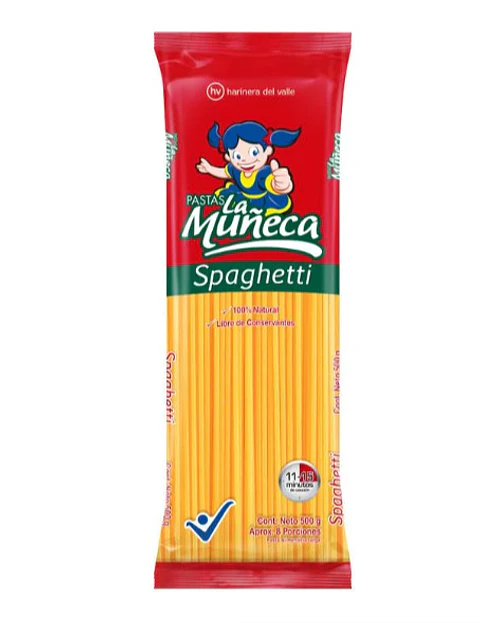 Pasta La Muñeca Espaguetti (500 grs)