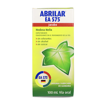 Abrilar Ea 575 Hedera Helix Jarabe Frasco 100 Ml