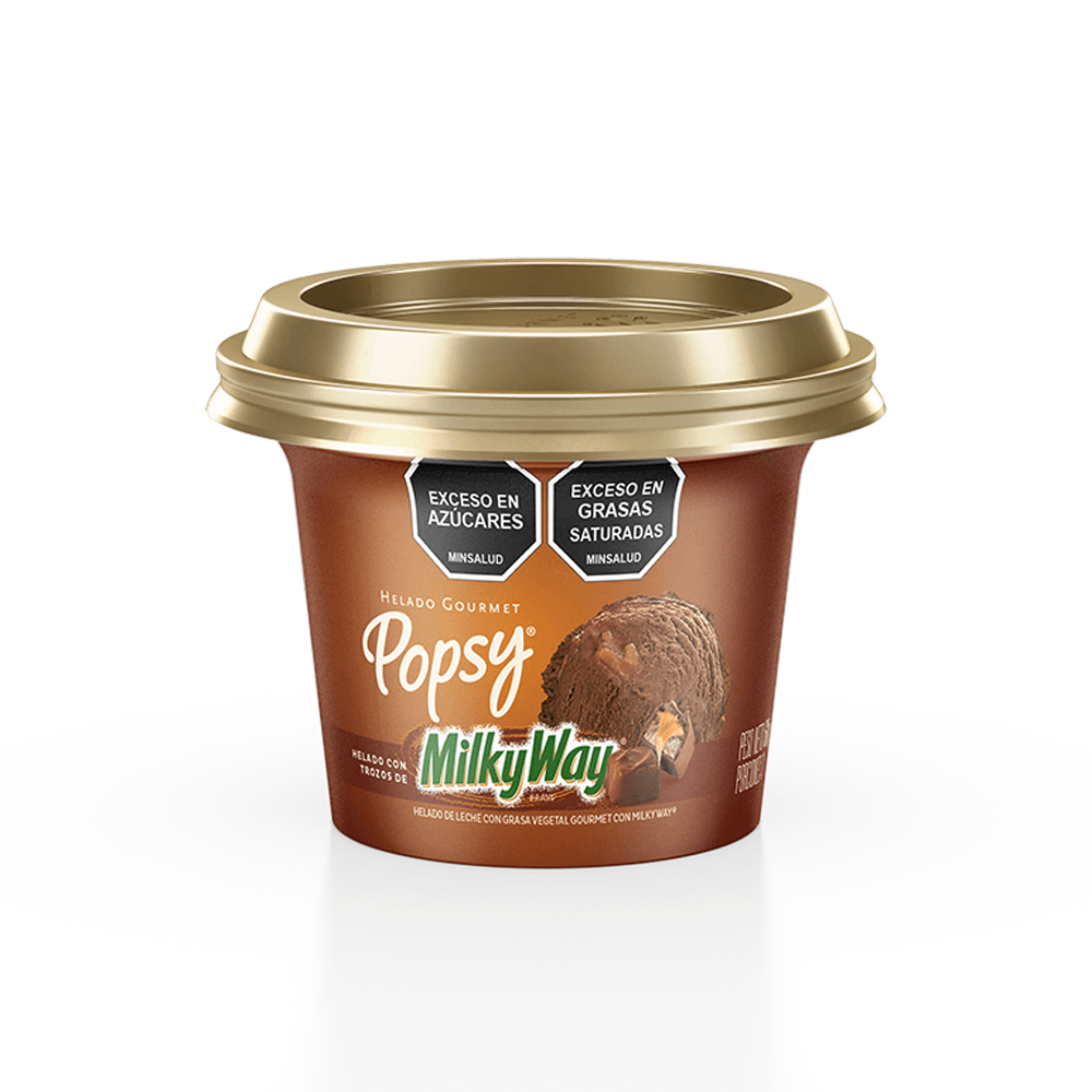 Helado Popsy Milky Way Gourmet 60 grs