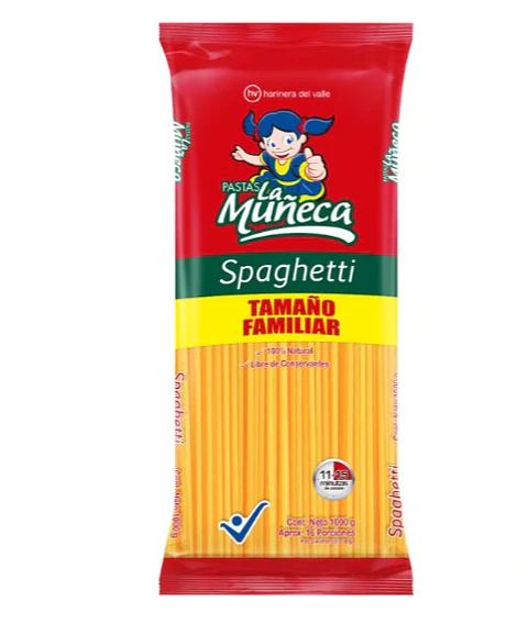 Pasta La Muñeca Espaguetti (1 Kg)