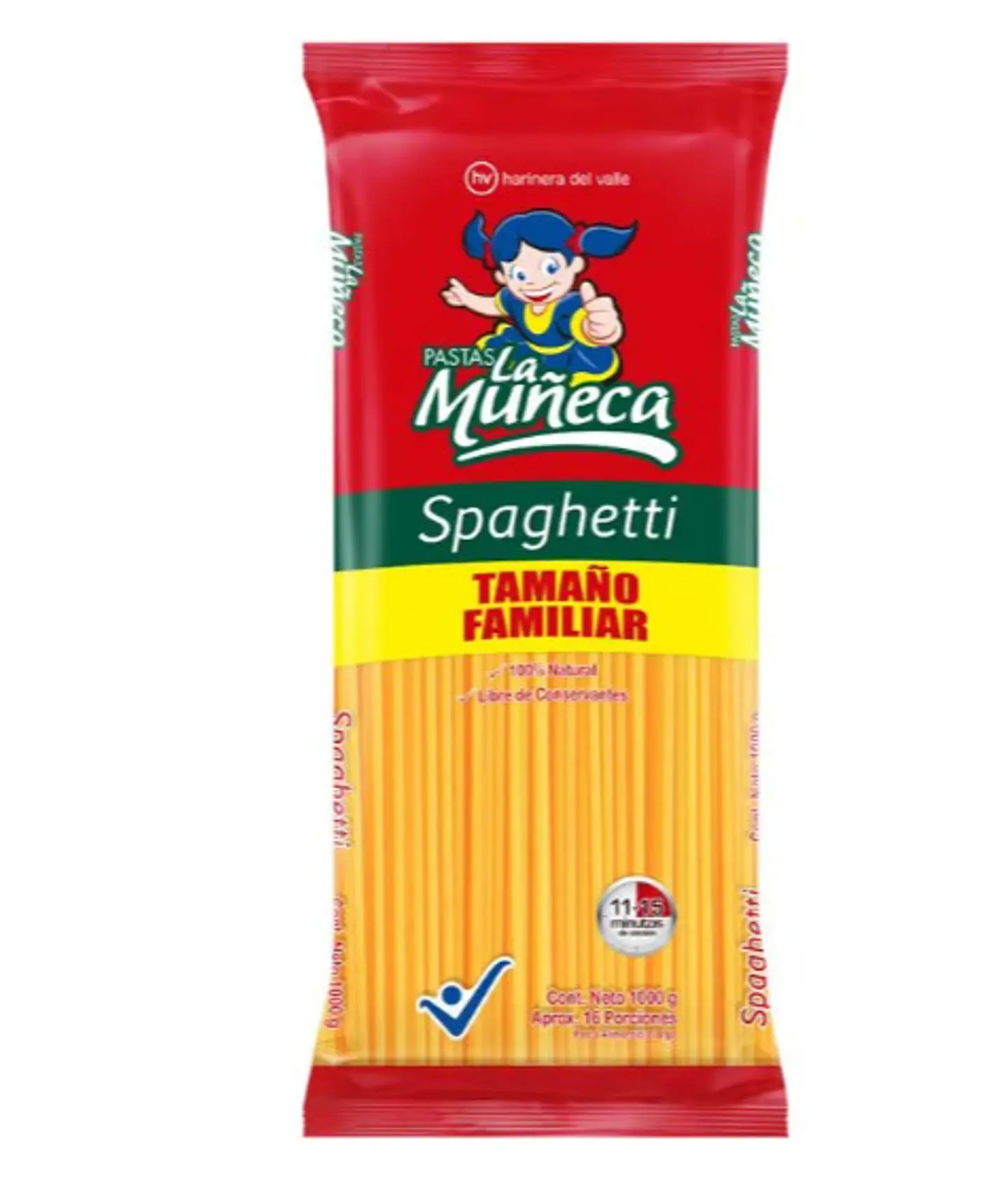 Pasta La Muñeca Espaguetti (1 Kg) 1