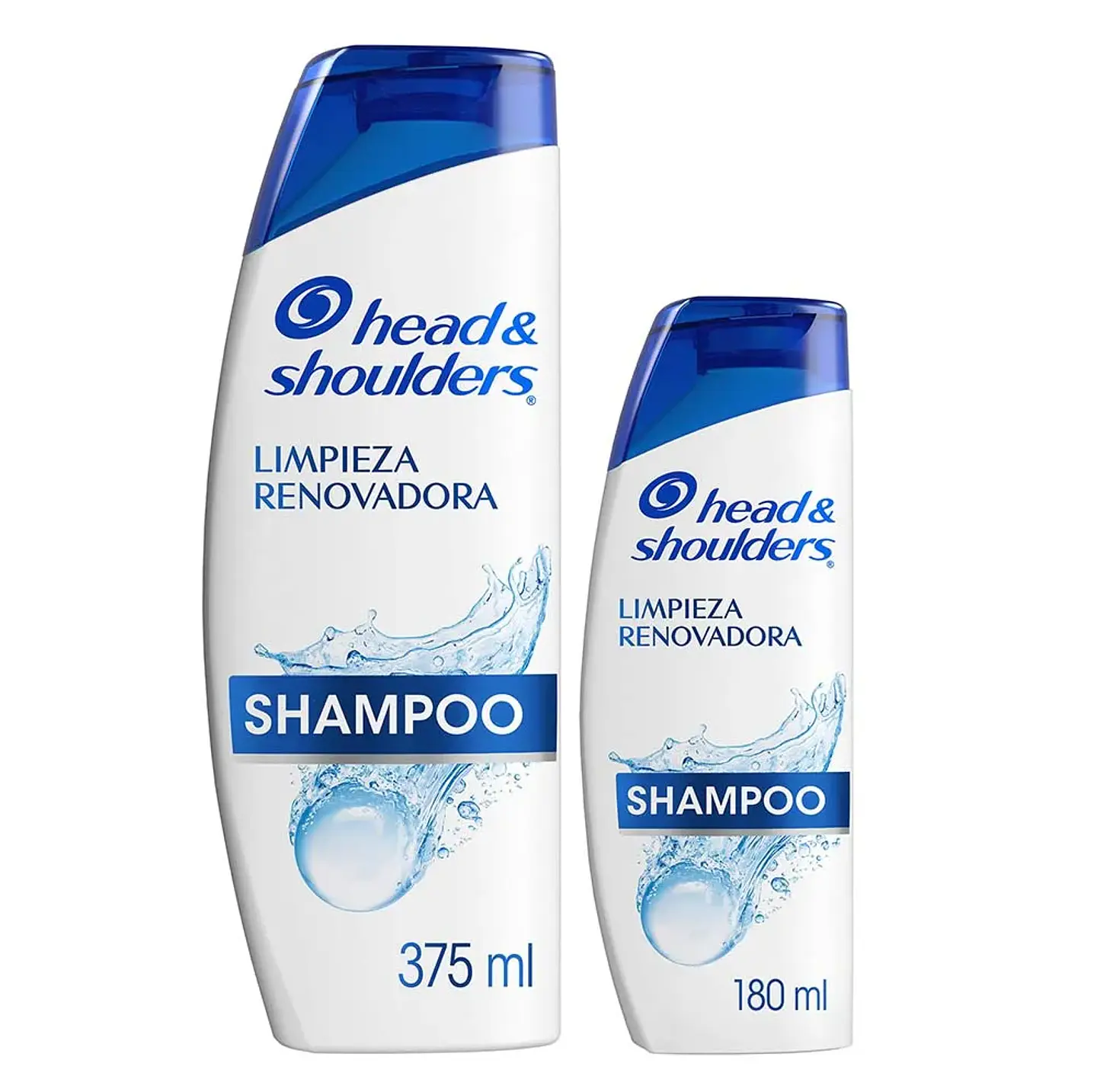 Shampoo Head & Shoulders Limpieza Renovadora 375 Ml + Shampoo 180 Ml 1