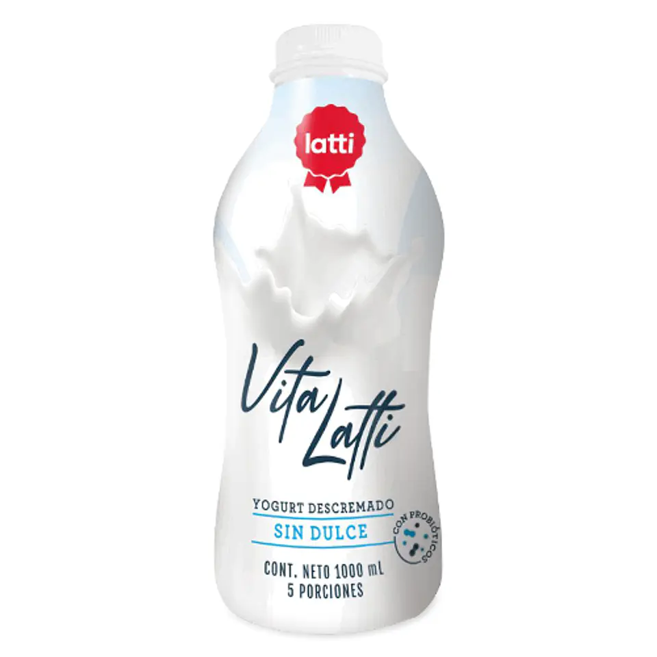 Yogurt Descremado Vita Latti 1000 Ml 1