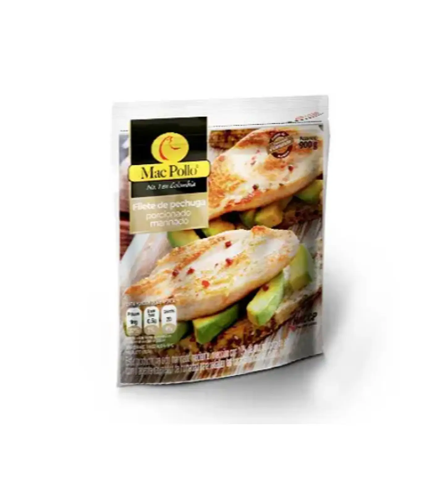 Mac Pollo Filete de pechuga porcionado (900 grs) 1