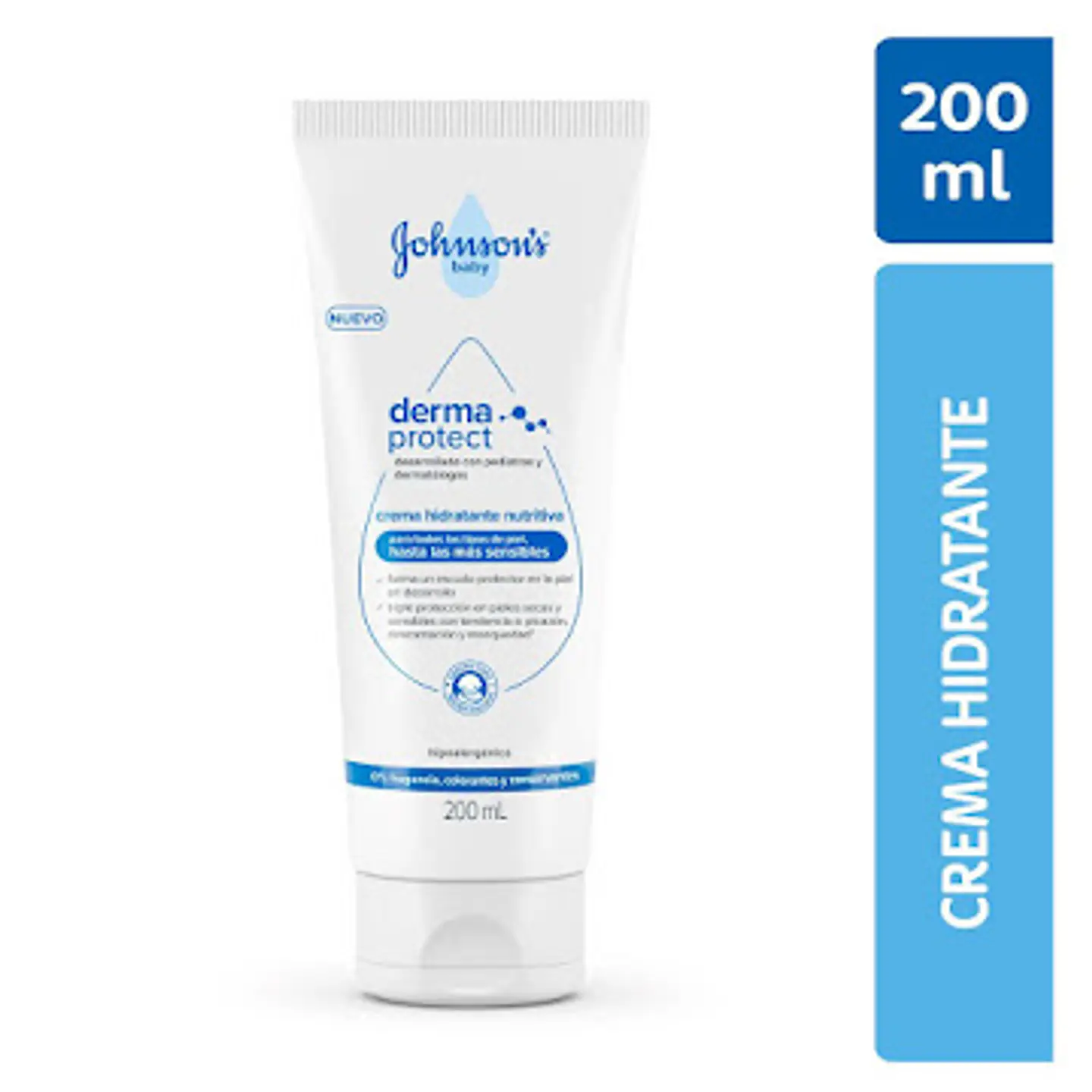 Crema Corporal Johnsons Baby Derma Protect 200 Ml 1