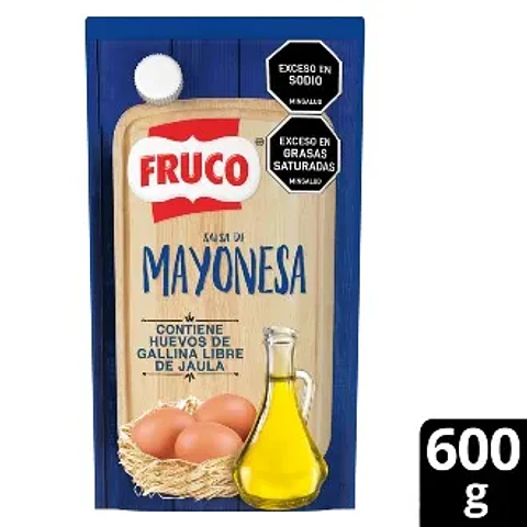 Salsa Fruco Mayonesa 600 grs