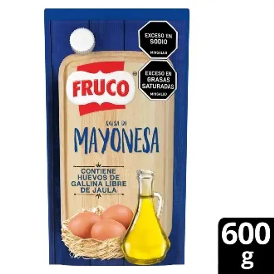 Salsa Fruco Mayonesa 600 grs 1