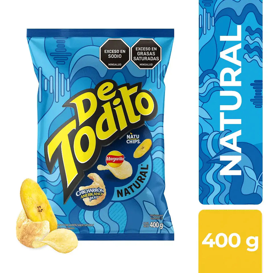 Pasaboca Detodito Natural 400 grs 1