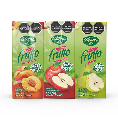 Frutto Néctar en Caja 24 Unids
