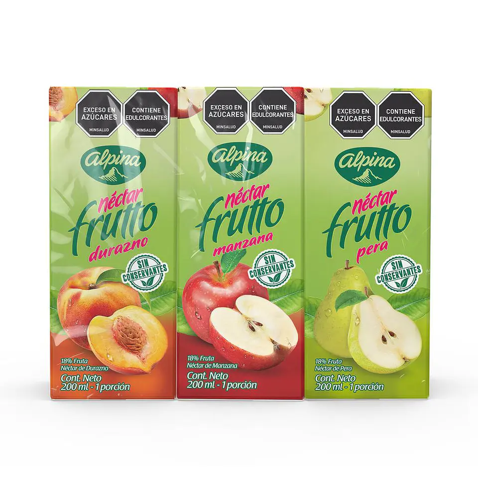 Frutto Néctar en Caja 24 Unids 1