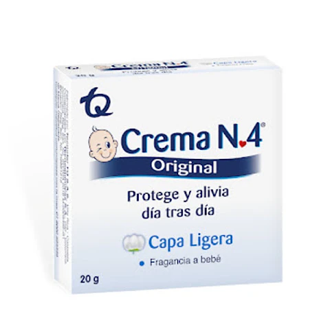 Crema Anti Pañalitis Crema N4 Original 20 grs