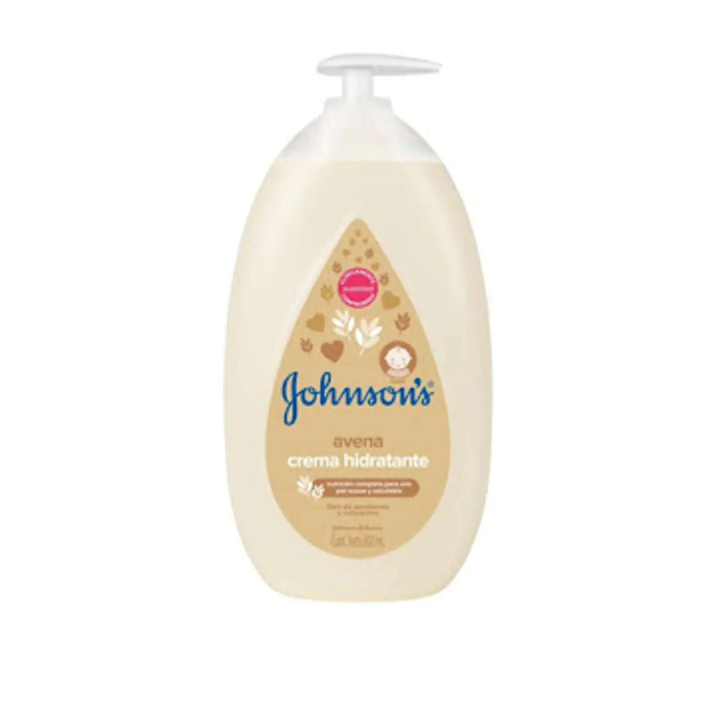 Crema Corporal Bebé Johnsons Avena 800 Ml 1