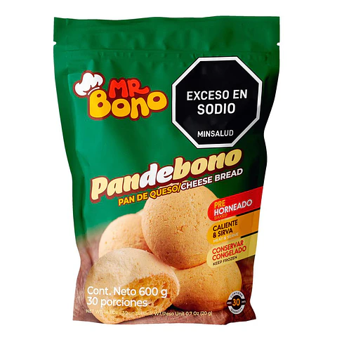 Mr Bono Pan de Bono 600 grs