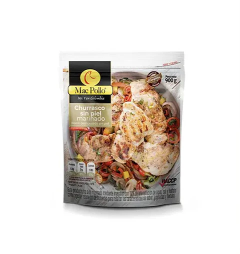 Mac Pollo Churrasco Marinado sin piel (900 grs)