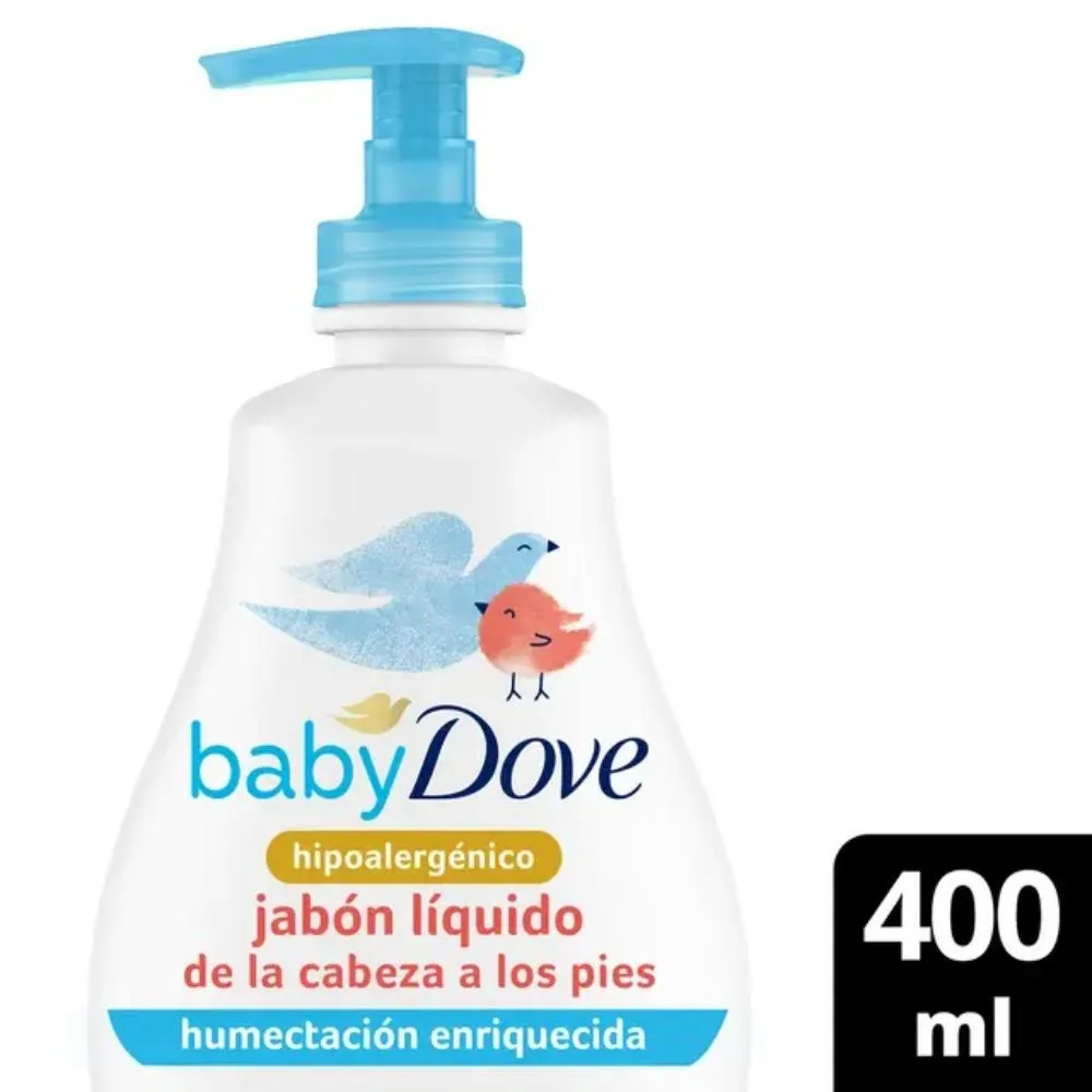 Jabón Líquido Dove Baby Hidratación 400 Ml