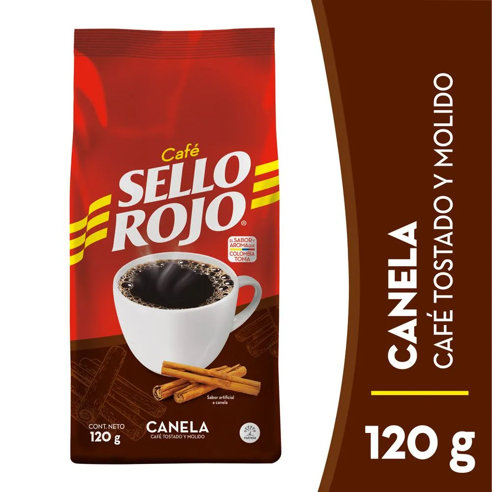 Cafe sello rojo canela 120 grs