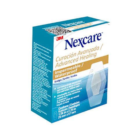 Curas Para Curación Avanzada Nexcare Caja 6 Und