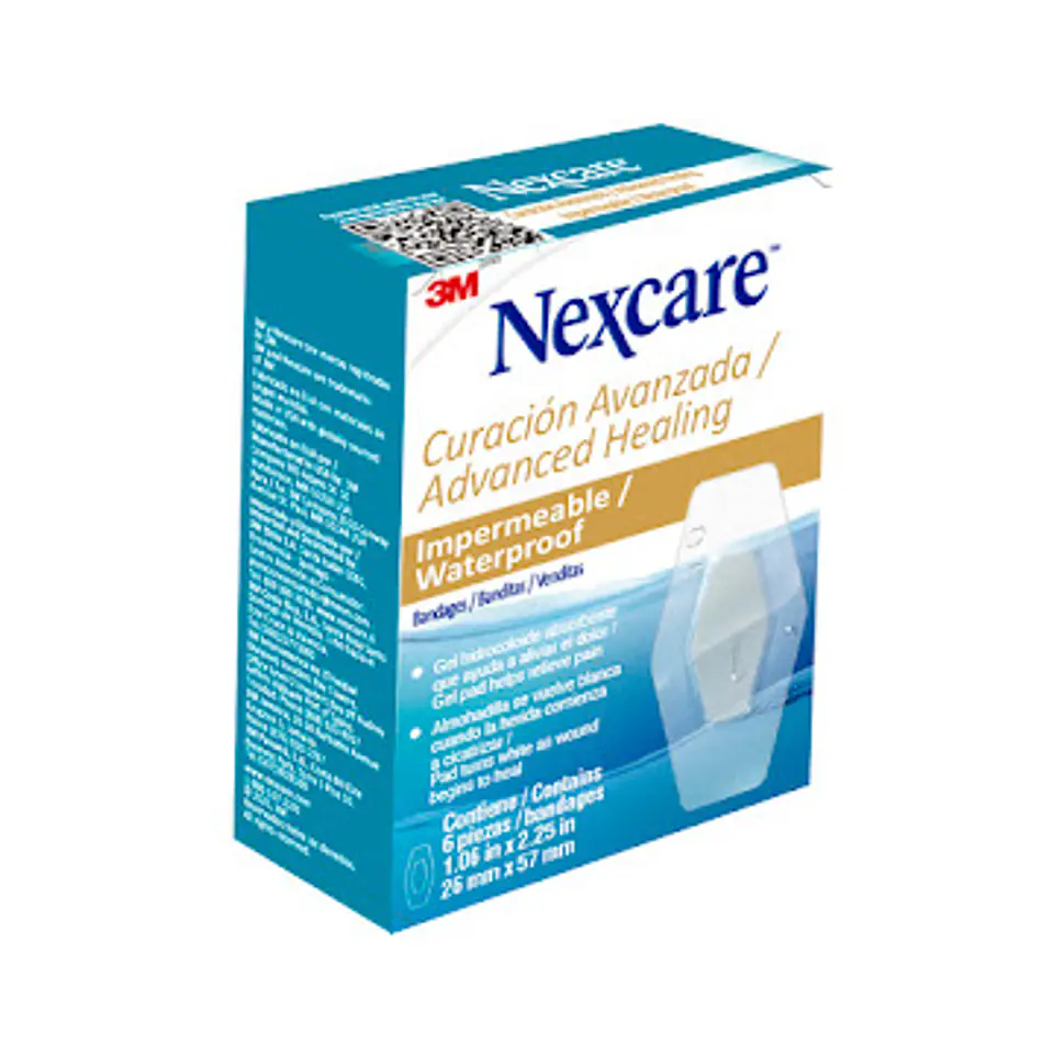 Curas Para Curación Avanzada Nexcare Caja 6 Und 1