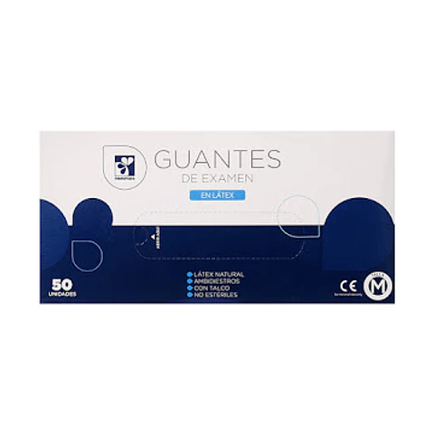 Guantes De Latex De Examen Farmatodo M Caja  50 Und