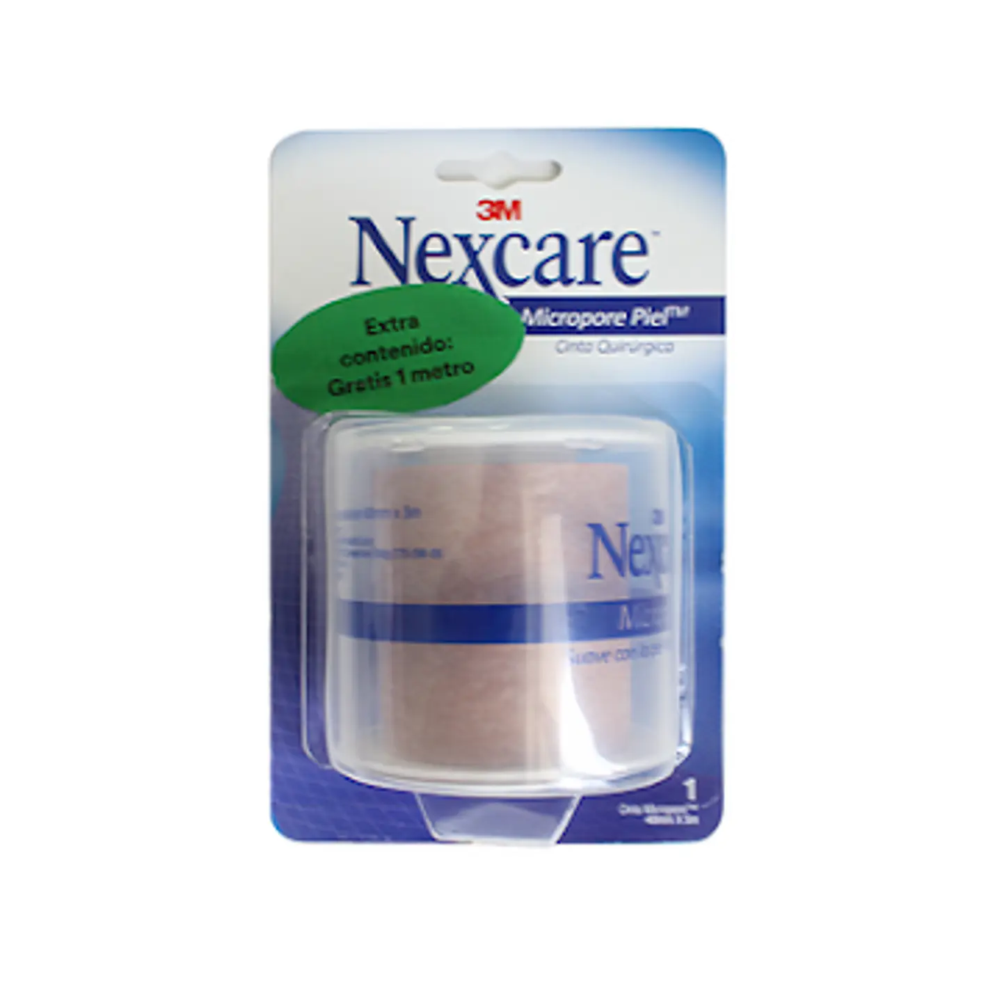 Micropore 3m Nexcare 48mmx5m Paquete 1 Und 1