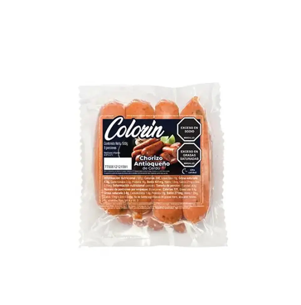 Mac Pollo Chorizo antioqueño (500 grs 8 unds) 1
