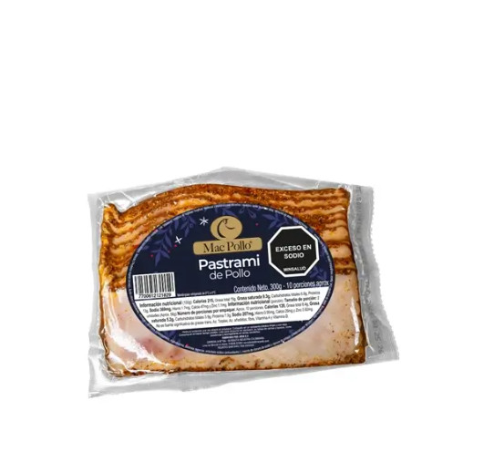 Mac Pollo Pastrami de pollo (300 grs)
