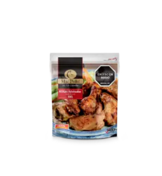 Mac Pollo Alitas adobadas BBQ (900 grs)