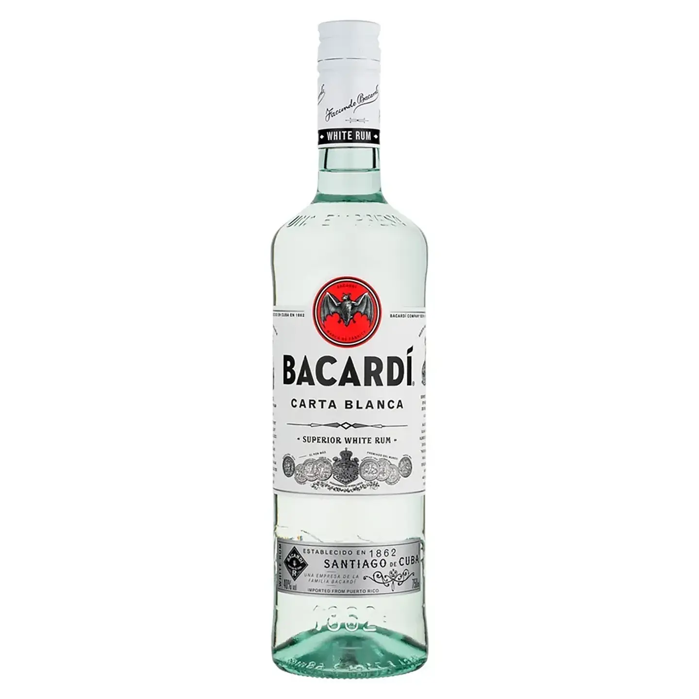 Ron Bacardí Carta Blanca 700 Ml 1