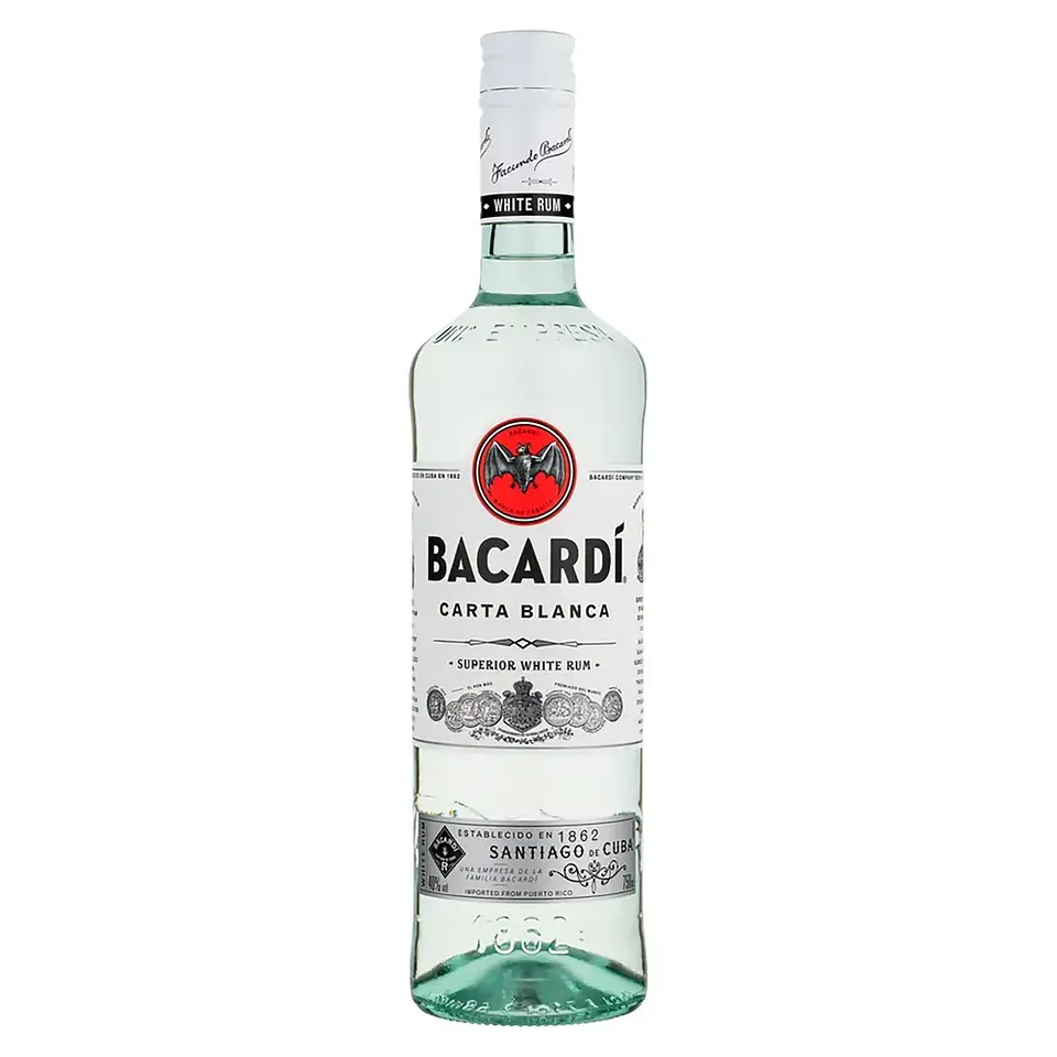 Ron Bacardí Carta Blanca 700 Ml 1