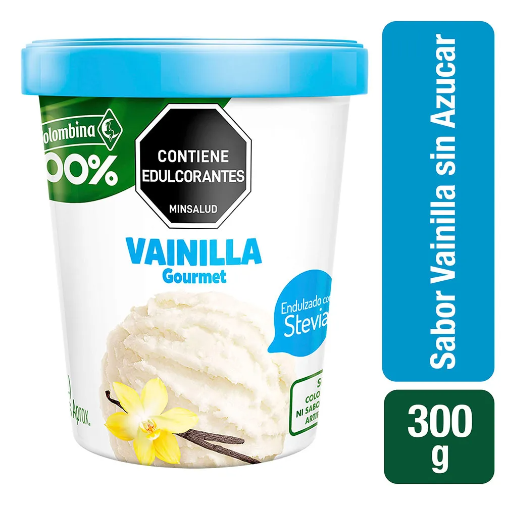 Helado colombina Vainilla 300 grs