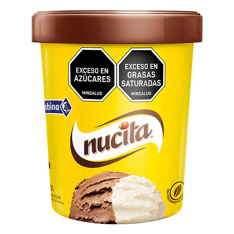 Helado colombiana nucita  600 grs