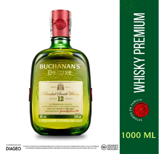 Whisky Buchanan's Deluxe (1 Lt)