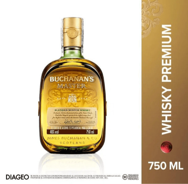 Whisky Buchanan's Master Escocés (750 Ml)