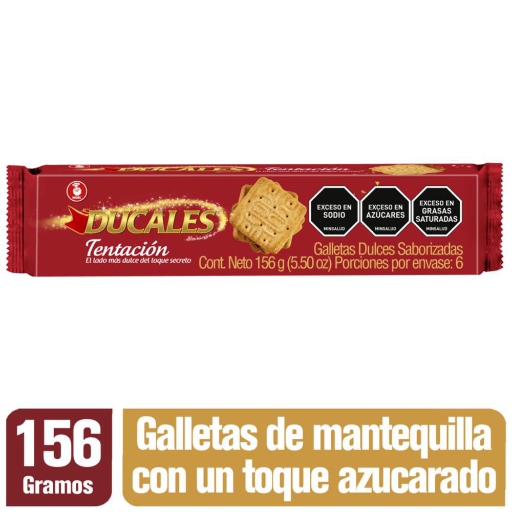 Galletas ducales Tentación 156 grs