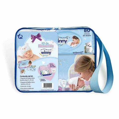 Kit de Bienvenida Winny Sensitive Recién Nacido