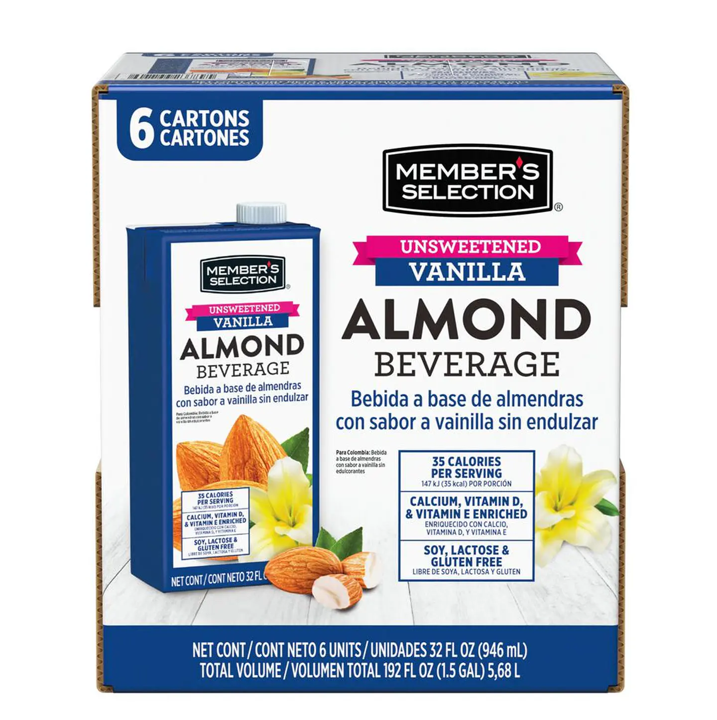 Bebida de Almendra 6 Unids 1