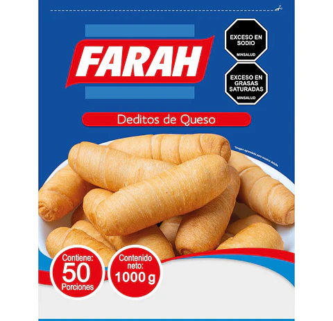 Farah Deditos de Queso 50 Unidades 1 kg