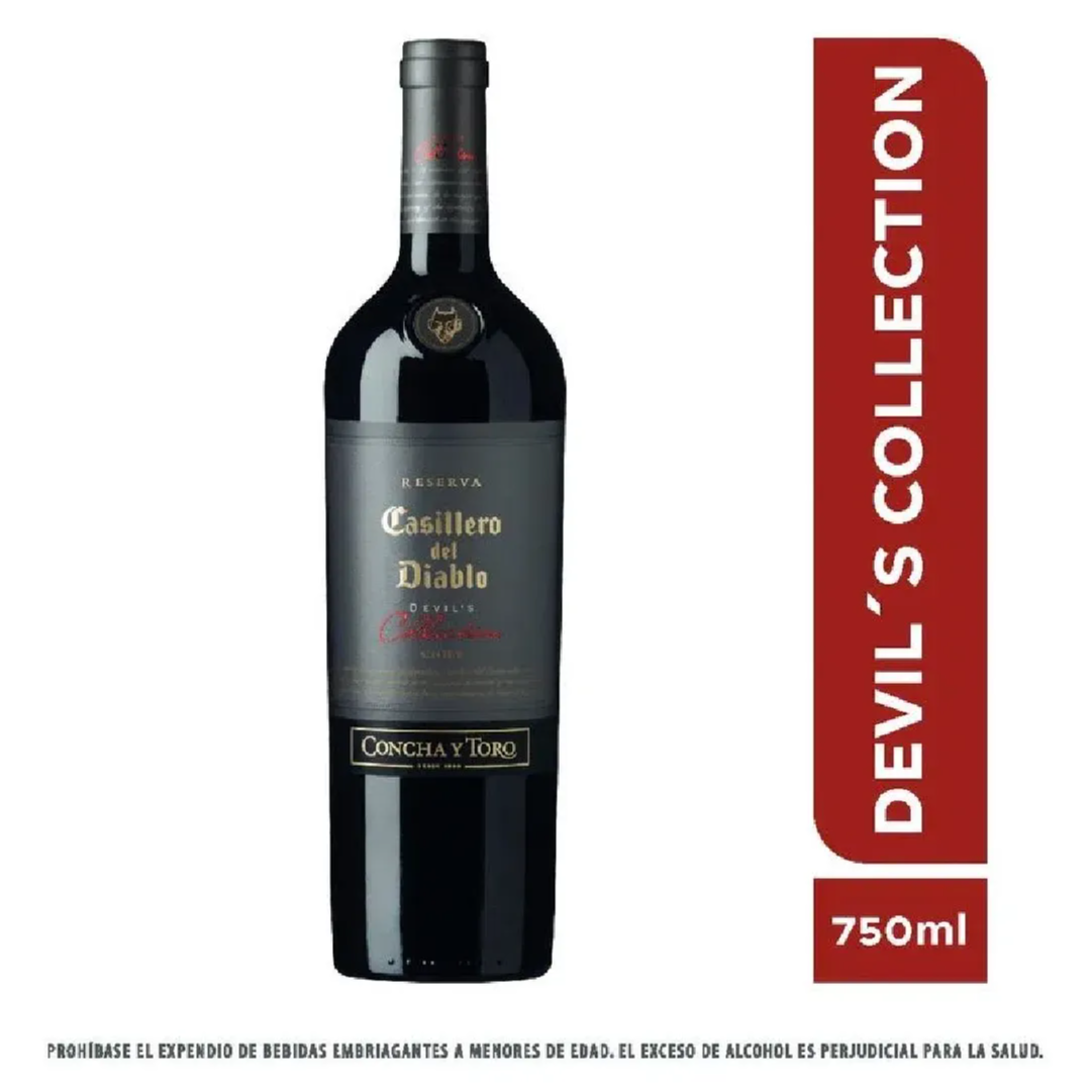 Vino Tinto Casillero del Diablo Devil 750 Ml