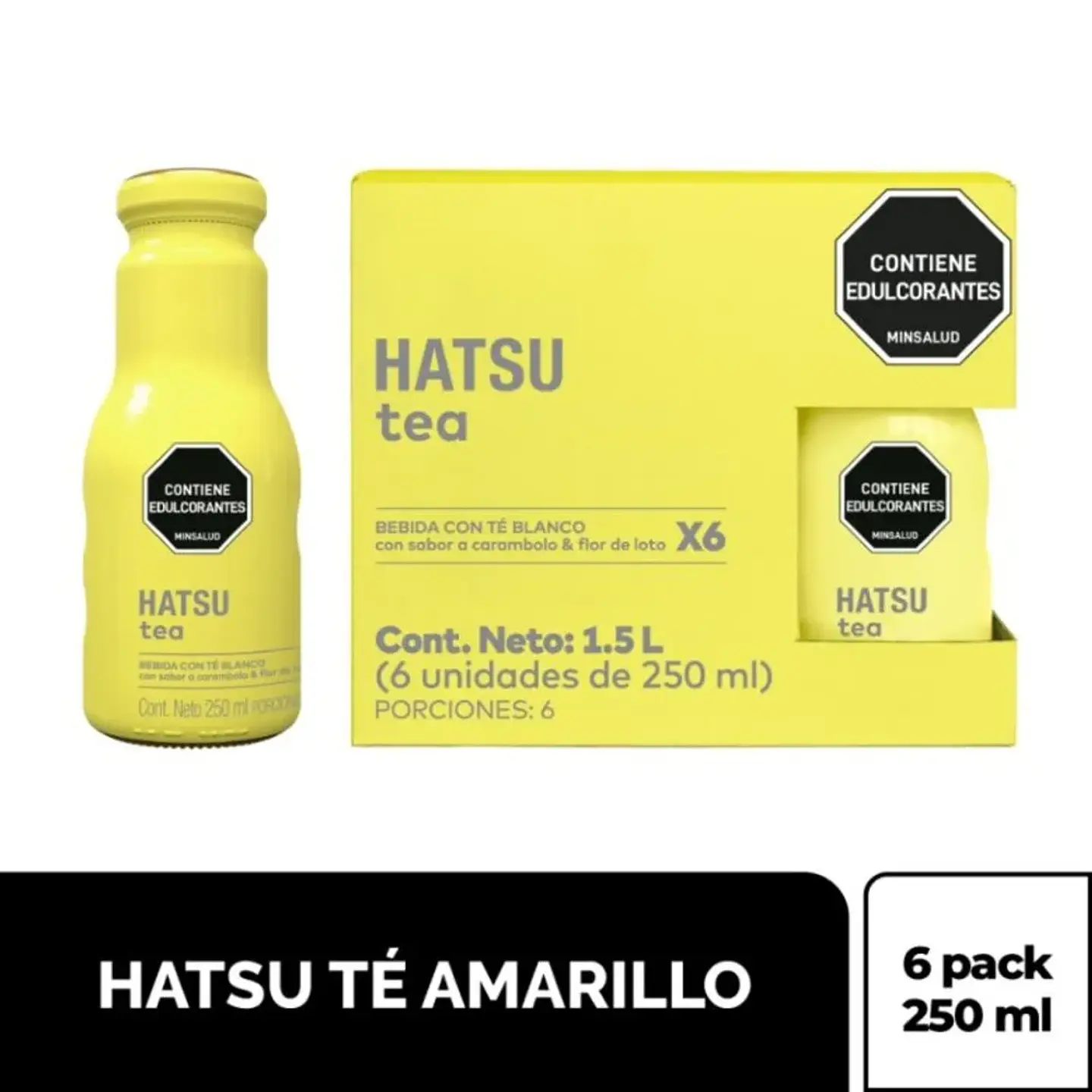 Té Hatsu 250 Ml x 6 Unds 1