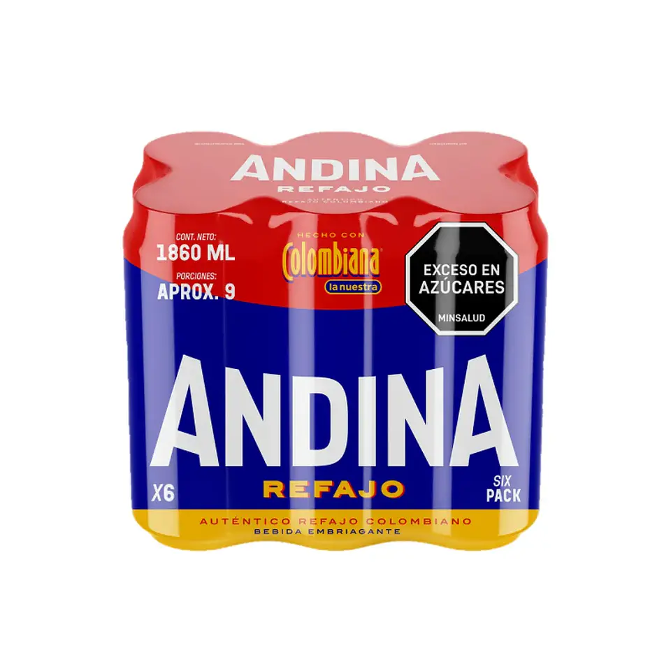 Cerveza Andina Refajo 310 Ml X6 Unds 1