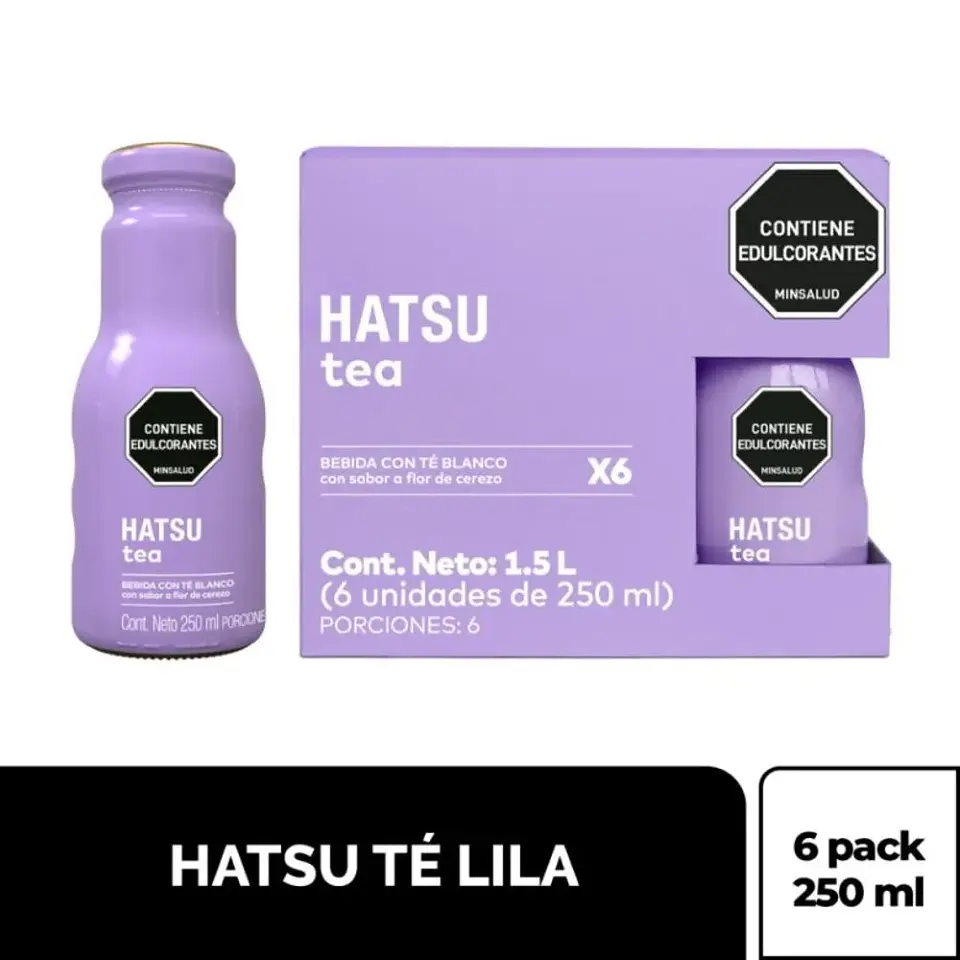 Té Hatsu 250 Ml x 6 Unds 1