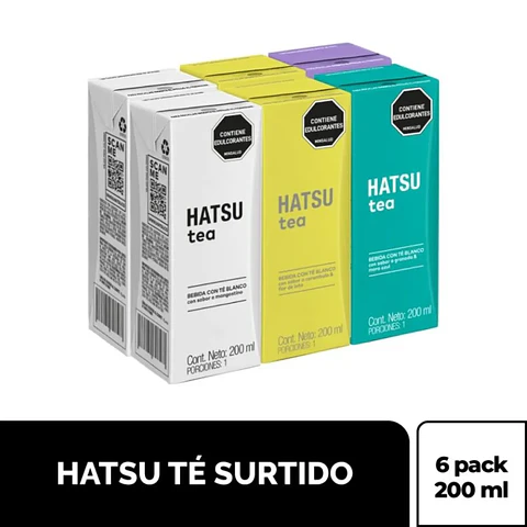 Té Hatsu 200 Ml X6 Unds