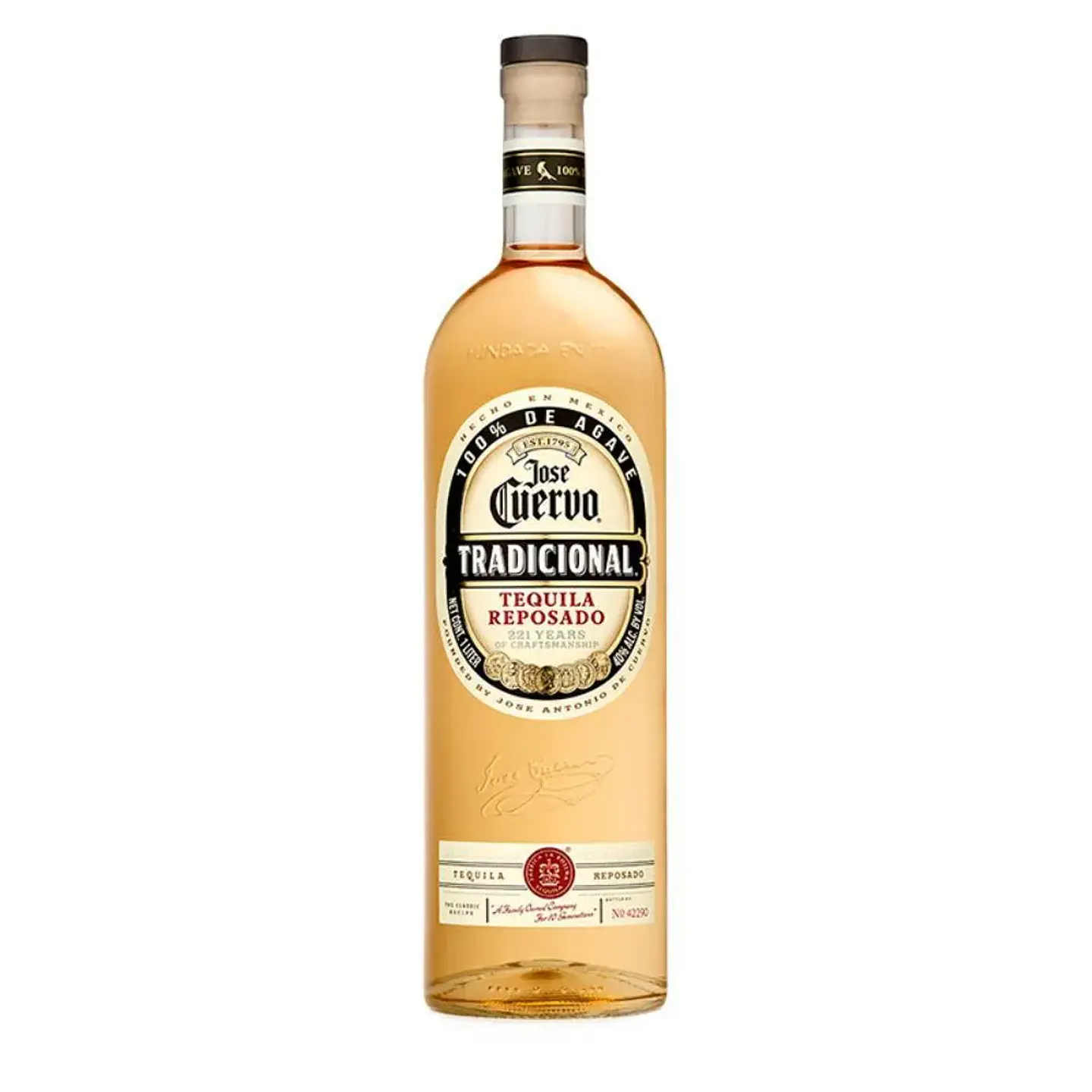 Tequila Jose Cuervo Tradicional Reposado 750 Ml 1