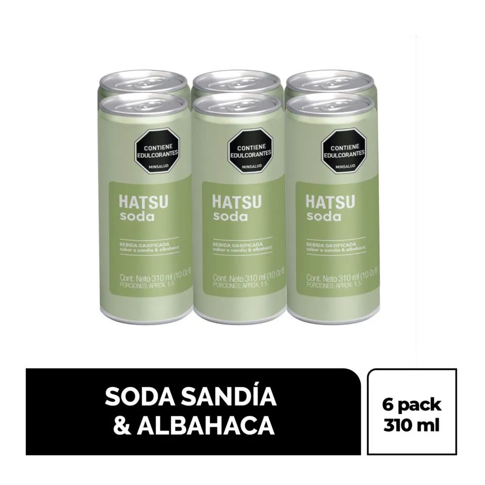 Soda Hatsu 310 Ml x 6 