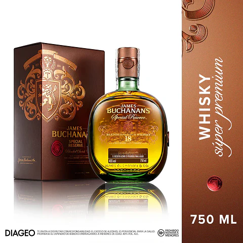 Whisky Buchanan's Special Reserve Escocés 18 Años 750 Ml