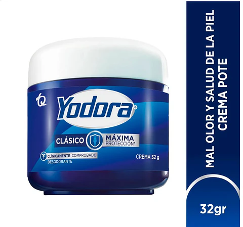 Yodora crema clasica 32 grs
