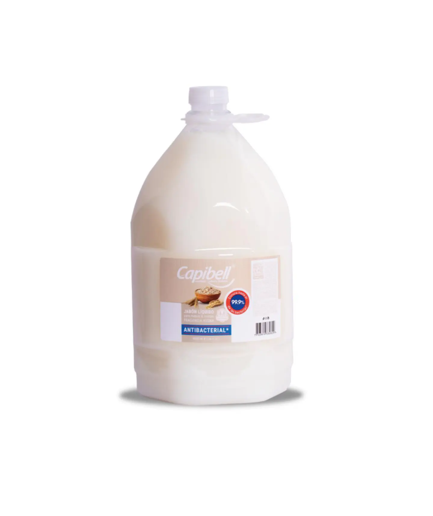 Capibell Jabón Antibacterial para Manos y Cuerpo 4 L 1